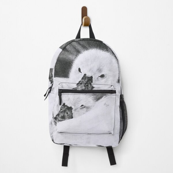 Item preview, Baby swan nestled in its mother's feathers | animal decor designed and sold by NathBros.