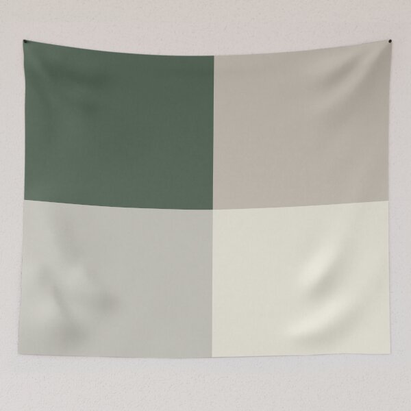 Artikelvorschau, Green Beige Gray Cream Geometric Minimal Graphic Design Solid Color - 2023 COTY Blank Canvas D_C-003 entworfen und verkauft von ColorOfTheYears.