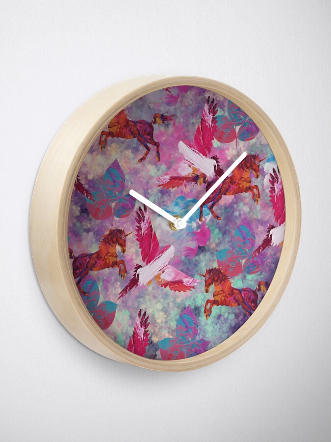 Thumbnail 2 of 4, Clock, Utopia Fancy designed and sold by gidgetlefleur.
