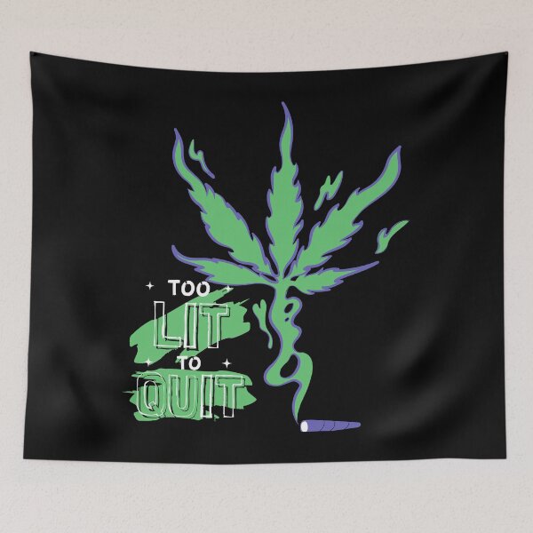 Item preview, TOO LIT TO QUIT designed and sold by Diamaber.