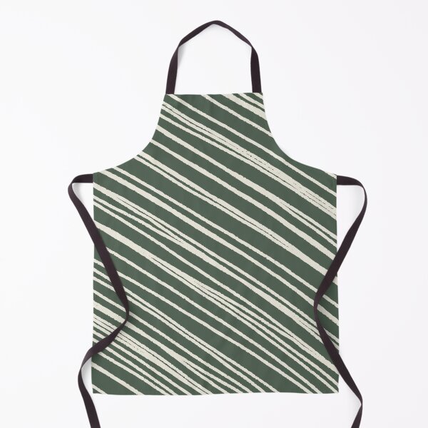 Artikelvorschau, Green Cream Abstract Diagonal Stripe Pattern Pairs 2023 COTY Blank Canvas D_C-003 Vine Leaf N440-7 entworfen und verkauft von ColorOfTheYears.
