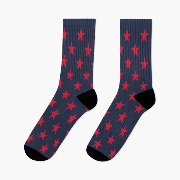 Item preview, SMALL RED and NAVY BLUE STARS  designed and sold by RachelMacht.
