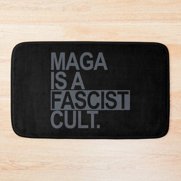Item preview, MAGA is a FASCIST Cult (subtle gray box) designed and sold by Thelittlelord.