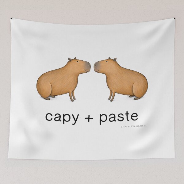 Item preview, Capy + Paste designed and sold by SophieCorrigan.