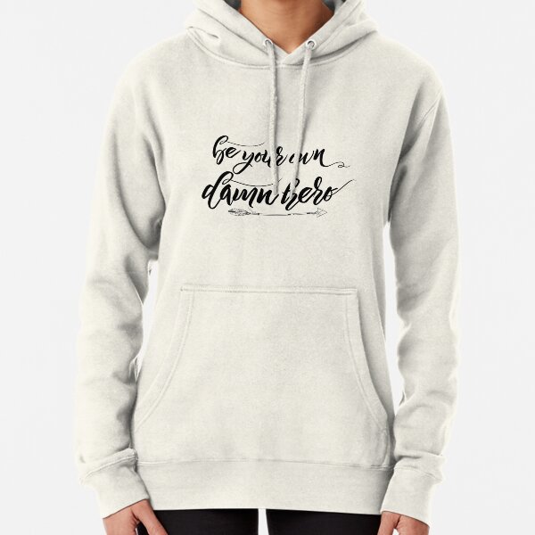 Never Underestimate The Power of Faustina Hoodie Black 