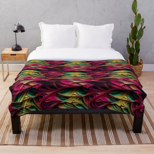 Item preview, Modern wavy abstract pattern designed and sold by Lenkooo.