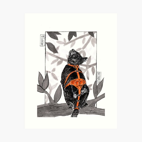 Black pawn #2 Art Print