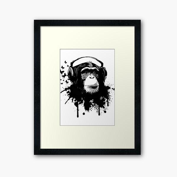 Monkey Business Framed Art Print
