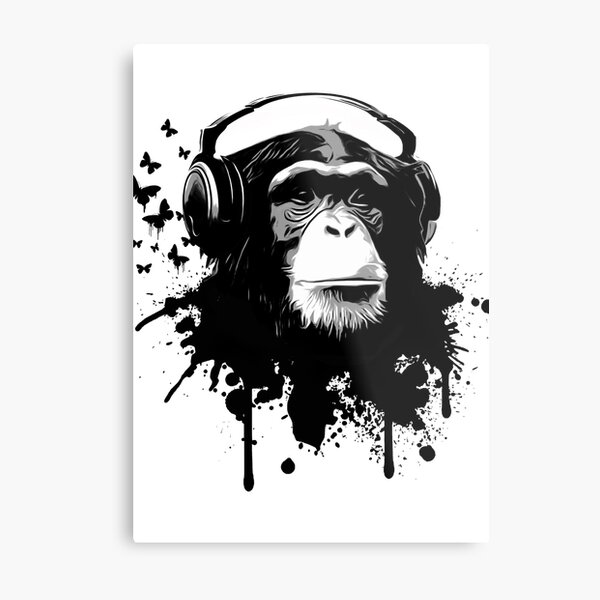 Monkey Business Metal Print