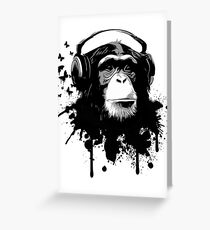 Monkey Business Greeting Card