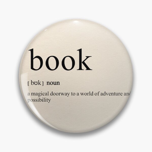 Item preview, 'Book – a magical doorway to a world of adventure and possibility' Definition / Quote / Typography / Quote / onto Book Page  designed and sold by R Bex.