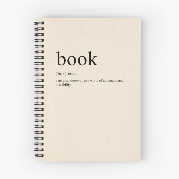 Item preview, 'Book – a magical doorway to a world of adventure and possibility' Definition / Quote / Typography / Quote / onto Book Page  designed and sold by R Bex.