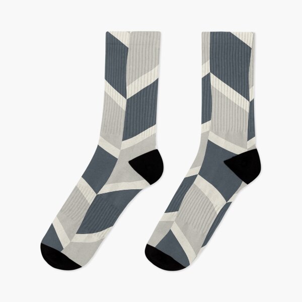 Item preview, Gray Blue Cream Abstract Herringbone Chevron Pattern - 2023 COTY Blank Canvas D_C-003 Accents designed and sold by ColorOfTheYears.