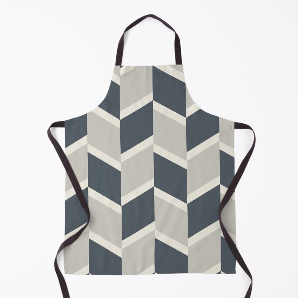 Item preview, Gray Blue Cream Abstract Herringbone Chevron Pattern - 2023 COTY Blank Canvas D_C-003 Accents designed and sold by ColorOfTheYears.
