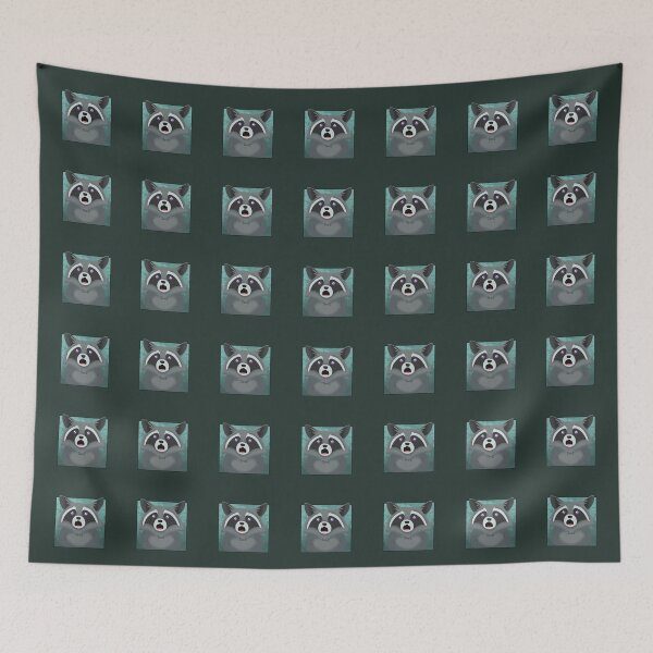 Item preview, Handsome Trash Raccoon designed and sold by jastinamor.