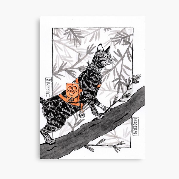 Black pawn #3 Canvas Print