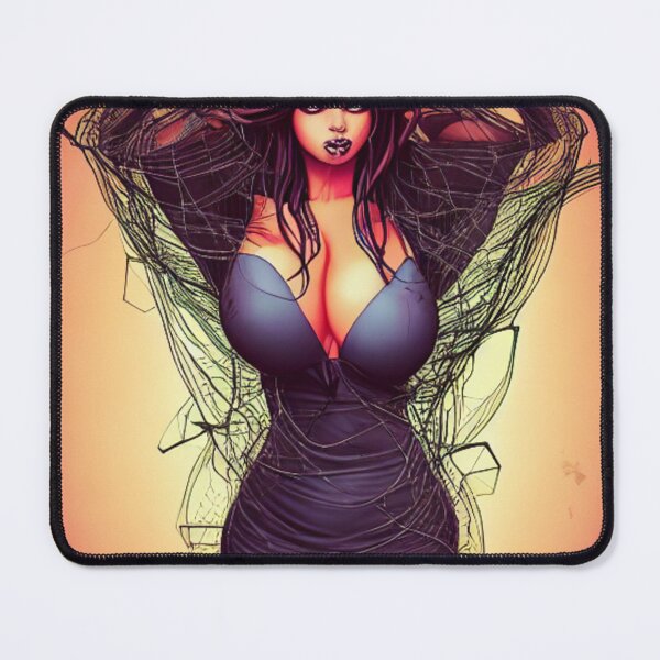 Item preview, Woman in a cobweb dress designed and sold by dwhowe.