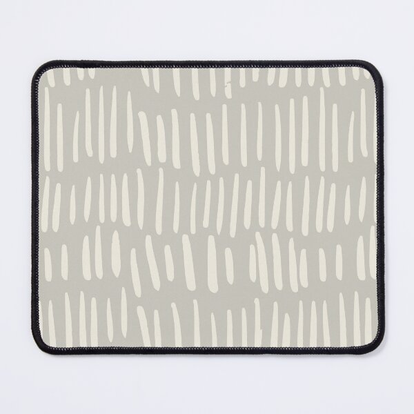Item preview, Light Gray Cream Abstract Minimal Dash Line Pattern Pairs 2023 COTY Blank Canvas D_C-003 designed and sold by ColorOfTheYears.