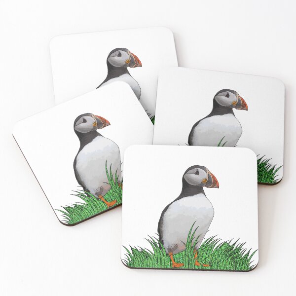 Item preview, Cute Puffin In The Grass designed and sold by Shirtey.