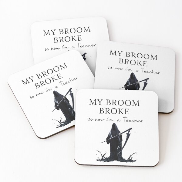Item preview, my broom broke so now i teach designed and sold by haytx.