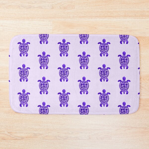 Item preview, purple turtle mosaic pattern designed and sold by octo-PS.