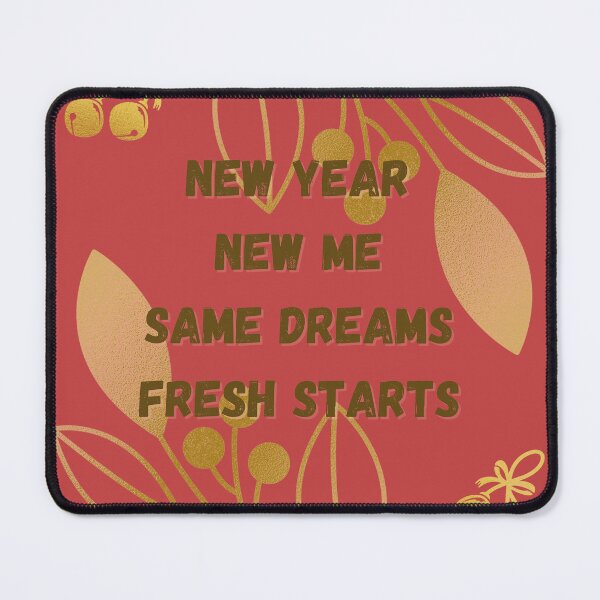 Item preview, New year, new me. Dreams and fresh starts designed and sold by CarliPeraza.