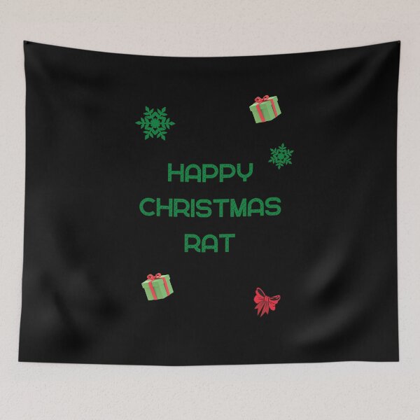 Item preview, Happy Christmas Rat, Willow Days designed and sold by avit1.