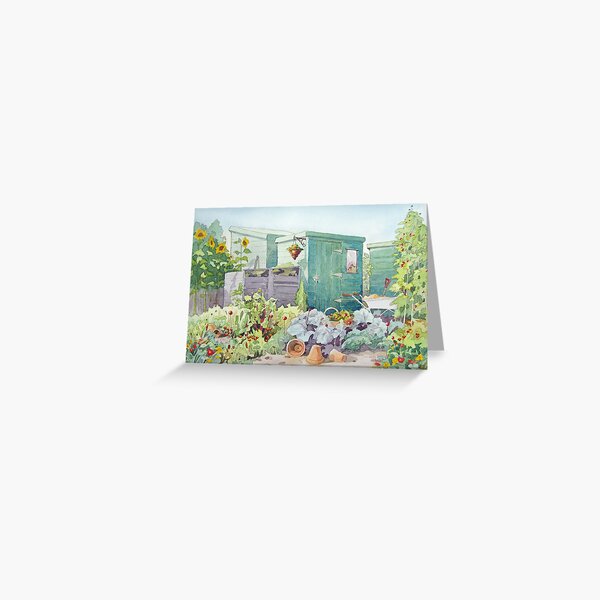 Allotments Greeting Card