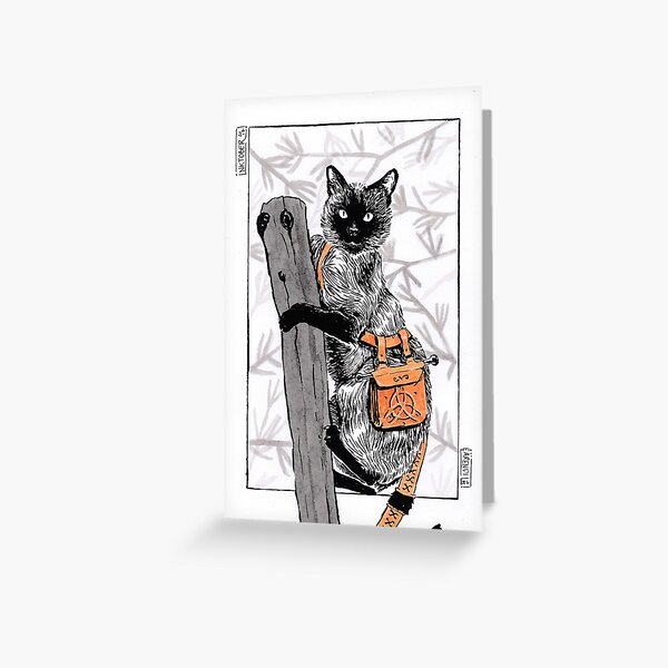 Black pawn #6 Greeting Card