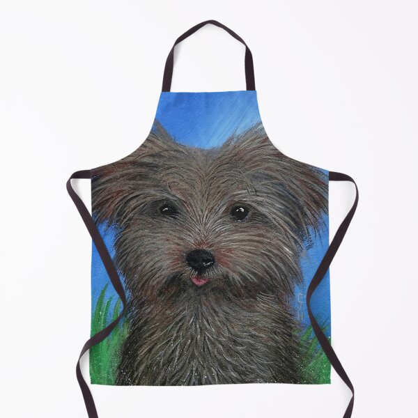 Item preview, Scruffy Yorkie Dog Portrait designed and sold by PhilipHarvey.