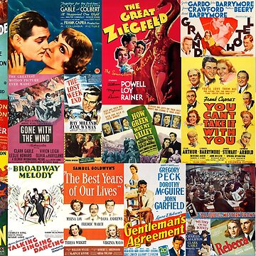 Artwork thumbnail, Classic movie posters from first 20 best picture winners by Reel Old Movies