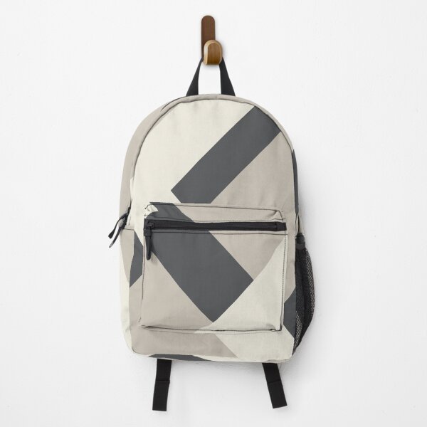 Artikelvorschau, Dark Gray Beige Cream Chevron Zigzag Vertical Stripe Pattern Pairs 2023 COTY Blank Canvas D_C-003 entworfen und verkauft von ColorOfTheYears.