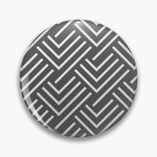 Artikelvorschau, Dark Gray Cream Diagonal Chevron Stripe Pattern Pairs 2023 COTY Blank Canvas D_C-003 entworfen und verkauft von ColorOfTheYears.
