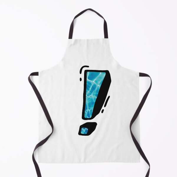 Item preview, Blue Exclamation Mark Doodle Art designed and sold by vandervisuals.