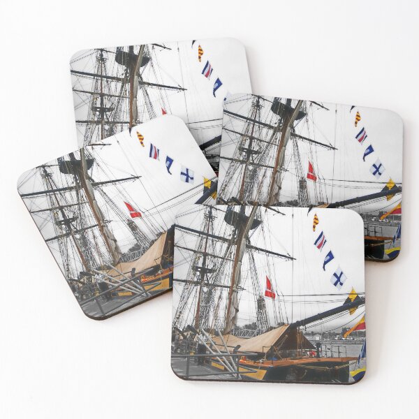 Item preview, Tall Ship with flags at Canal Days in Port Colborne designed and sold by JenCulp.