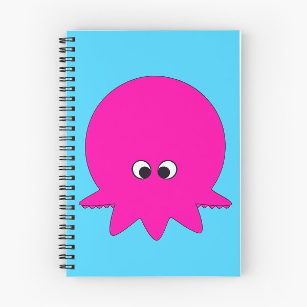 Item preview, Pink cartoonish round octopus II designed and sold by BrachiaST.