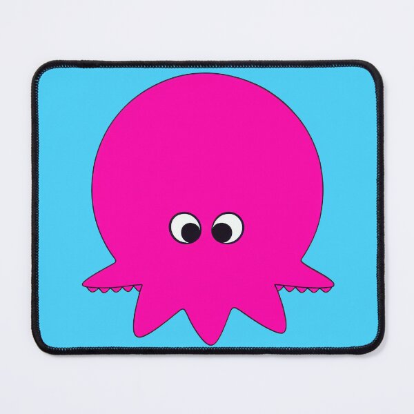 Item preview, Pink cartoonish round octopus II designed and sold by BrachiaST.
