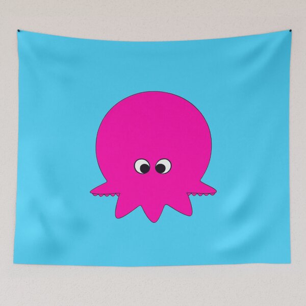Item preview, Pink cartoonish round octopus II designed and sold by BrachiaST.