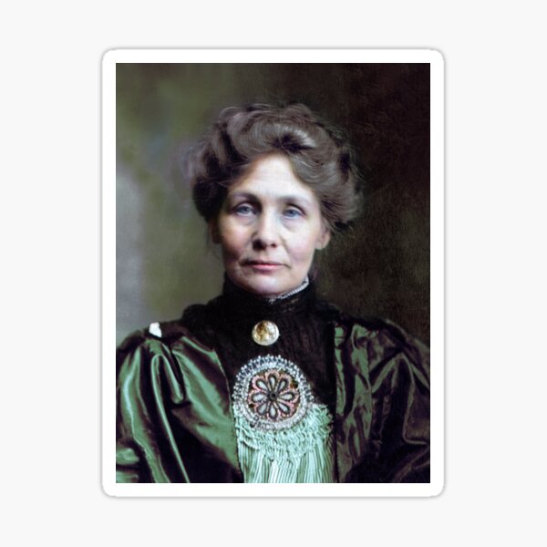 Vista previa del artículo con la obra «Emmeline Pankhurst - 1910», diseñado y vendido por Marina Amaral.
