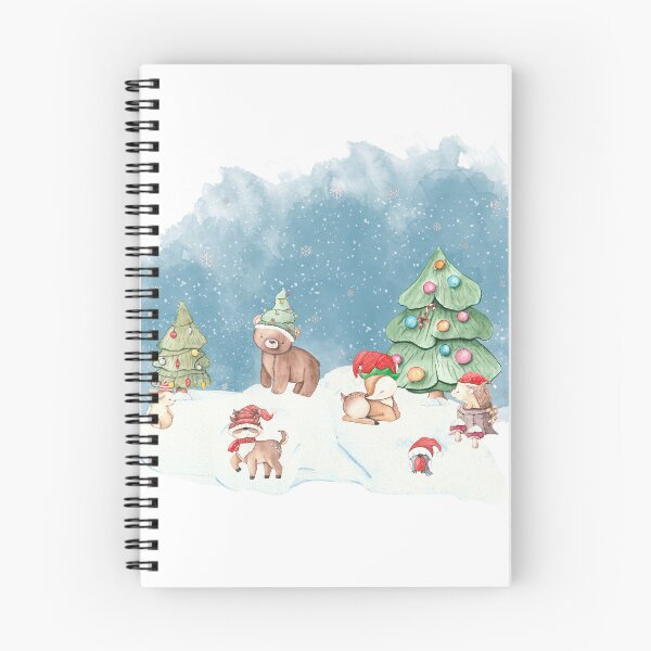 Artikelvorschau, Gemütliches Winterwaldland, Weihnachtswaldtiere entworfen und verkauft von BishopCore.