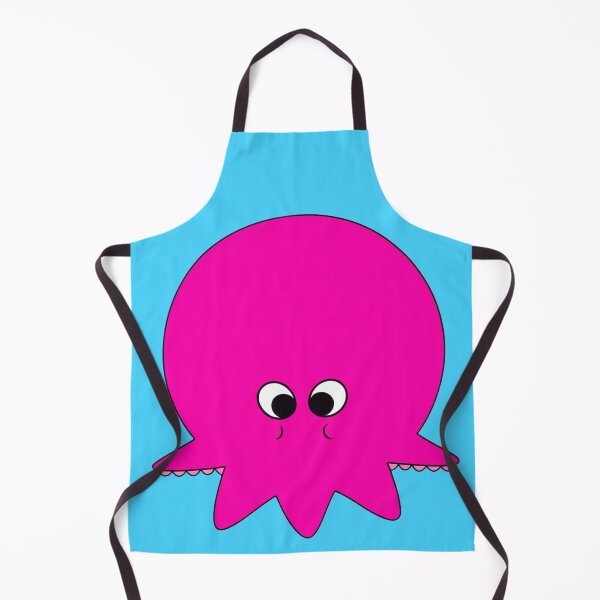 Item preview, Pink cartoonish round octopus III designed and sold by BrachiaST.