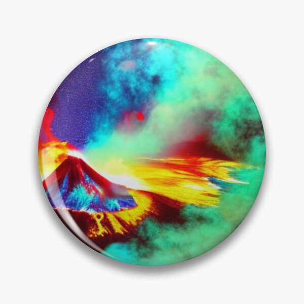 Item preview, Psychedelic volcano 3 designed and sold by dwhowe.