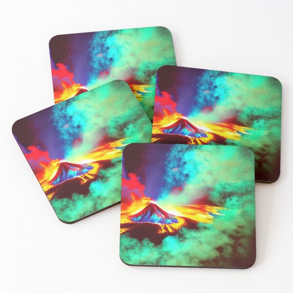 Item preview, Psychedelic volcano 3 designed and sold by dwhowe.