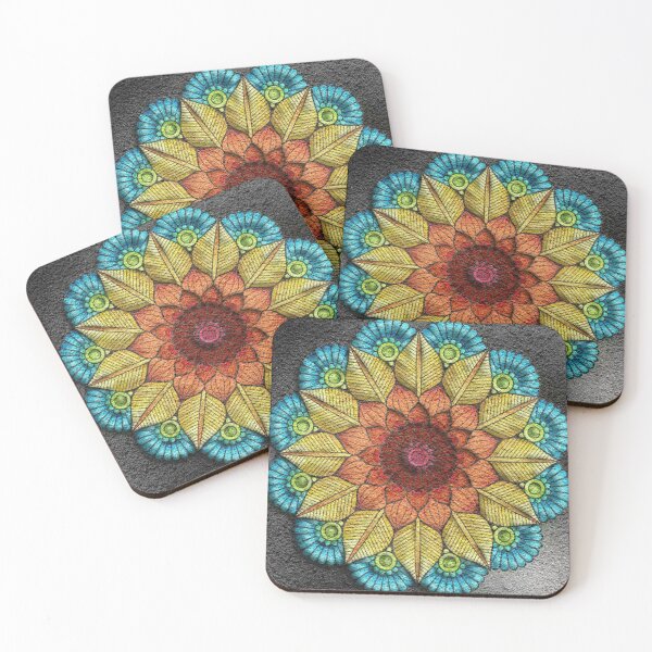 Item preview, Flower mandala art designed and sold by Art by Angel_Unleashed.