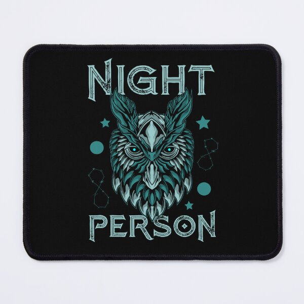 Item preview, Night person - owl lover designed and sold by SidTastic .