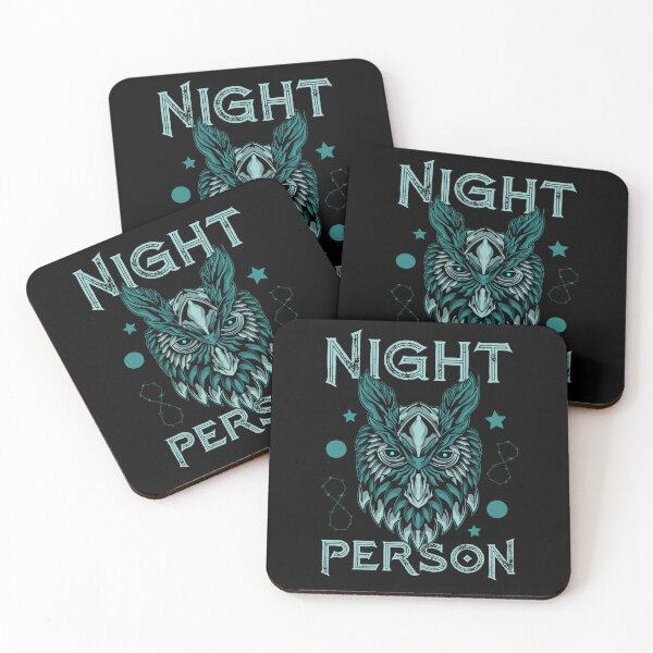 Item preview, Night person - owl lover designed and sold by SidTastic .