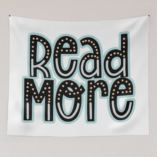 Item preview, Read More designed and sold by ChenryConcepts.