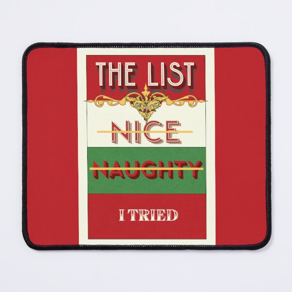 Item preview, Nice, Naughty,  I Tried 2 designed and sold by SimplyMe-Plus.