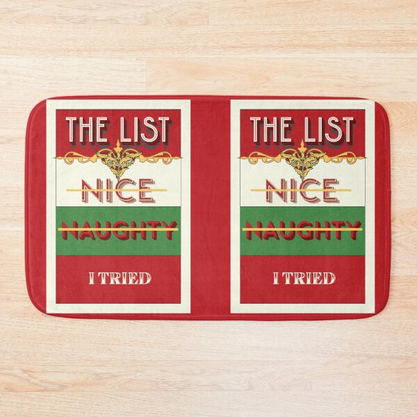 Item preview, Nice, Naughty,  I Tried 2 designed and sold by SimplyMe-Plus.