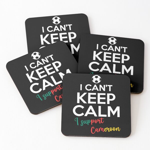Item preview, I Can't Keep Calm I Support Cameroon | Keep Calm And Support Cameroon | Cameroon Team lover designed and sold by AMINE  ★★★★★.